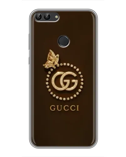 Чехол для Huawei Honor 9 Lite с картинкой «Gucci — золотая бабочка»