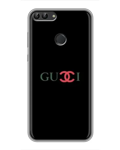 Чехол для Huawei Honor 9 Lite с картинкой «Gucci — красный градиент»