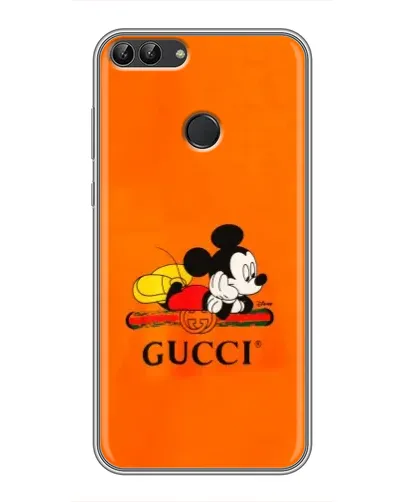 Чехол для Huawei Honor 9 Lite с картинкой «Микки Маус Gucci — оранж» Чехол для Huawei Honor 9 Lite с картинкой «Микки Маус Gucci — оранж»