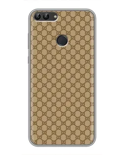 Чехол для Huawei Honor 9 Lite с картинкой «Gucci — классический беж»