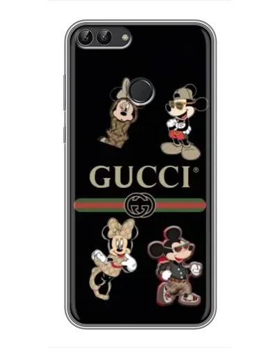 Чехол для Huawei Honor 9 Lite с картинкой «Gucci — герои Disney и монограмма» Чехол для Huawei Honor 9 Lite с картинкой «Gucci — герои Disney и монограмма»
