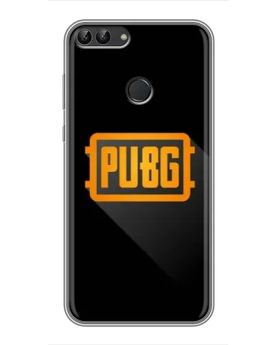 Чехол для Huawei Honor 9 Lite с картинкой «PUBG — рамка лого»