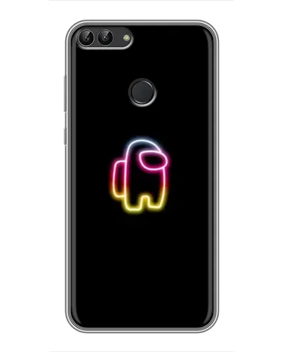 Чехол для Huawei Honor 9 Lite с картинкой «Among Us градиент» Чехол для Huawei Honor 9 Lite с картинкой «Among Us градиент»