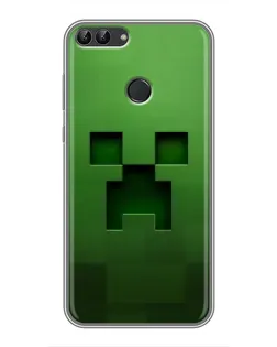 Чехол для Huawei Honor 9 Lite с картинкой «Крипер микро-дизайн» Чехол для Huawei Honor 9 Lite с картинкой «Крипер микро-дизайн»