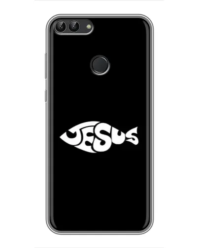 Чехол для Huawei Honor 9 Lite с картинкой «Рыба Jesus» Чехол для Huawei Honor 9 Lite с картинкой «Рыба Jesus»
