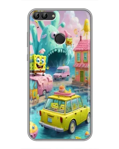 Чехол для Huawei Honor 9 Lite с картинкой «Монстр-трак приключения»