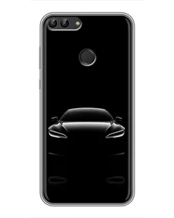 Чохол для Huawei Honor 9 Lite з картинкою «Силует Tesla Night» Чохол для Huawei Honor 9 Lite з картинкою «Силует Tesla Night»