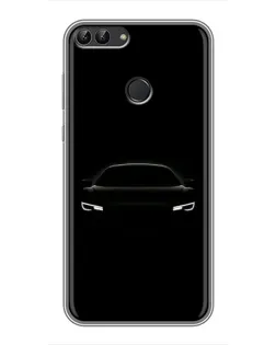 Чохол для Huawei Honor 9 Lite з картинкою «Погляд Audi у темряві»