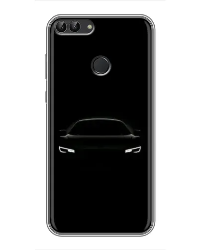 Чехол для Huawei Honor 9 Lite с картинкой «Взгляд Audi в темноте»