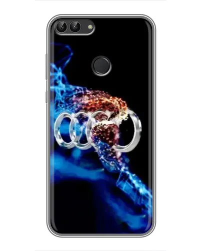 Чехол для Huawei Honor 9 Lite с картинкой «Энергия лого Audi»