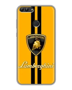 Чехол для Huawei Honor 9 Lite с картинкой «Lamborghini Stripe желтый» Чехол для Huawei Honor 9 Lite с картинкой «Lamborghini Stripe желтый»
