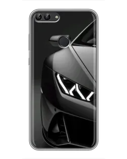 Чехол для Huawei Honor 9 Lite с картинкой «Lamborghini фары детализация» Чехол для Huawei Honor 9 Lite с картинкой «Lamborghini фары детализация»