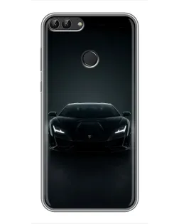 Чехол для Huawei Honor 9 Lite с картинкой «Черный Lamborghini Aventador» Чехол для Huawei Honor 9 Lite с картинкой «Черный Lamborghini Aventador»
