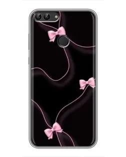 Чехол для Huawei Honor 9 Lite с картинкой «Розовые ленты»