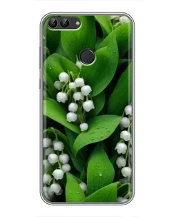 Чехол для Huawei Honor 9 Lite с картинкой «Ландыши в зелени»