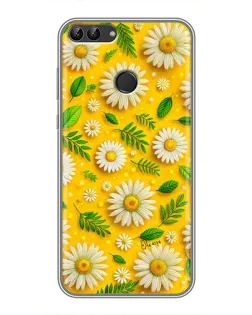 Чехол для Huawei Honor 9 Lite с картинкой «Ромашковое солнце»