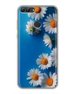Чехол для Huawei Honor 9 Lite с картинкой «Белоснежные маргаритки»