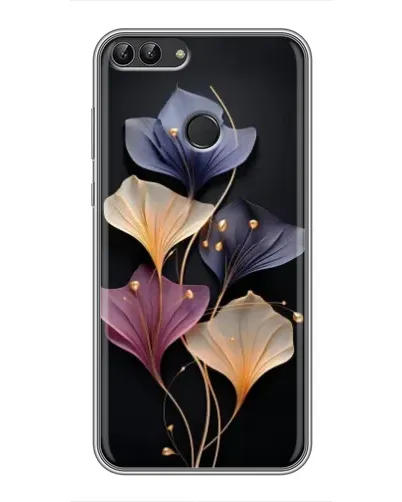 Чехол для Huawei Honor 9 Lite с картинкой «Лиловые цветы грации»