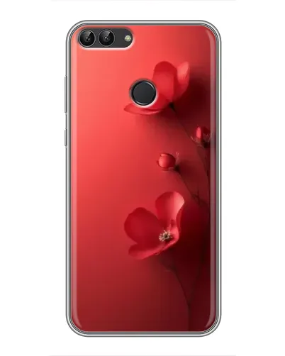 Чехол для Huawei Honor 9 Lite с картинкой «Маковые соцветия»