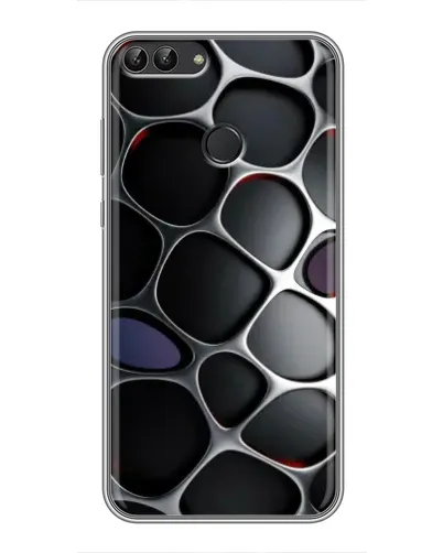 Чехол для Huawei Honor 9 Lite с картинкой «Объемная темная решетка» Чехол для Huawei Honor 9 Lite с картинкой «Объемная темная решетка»