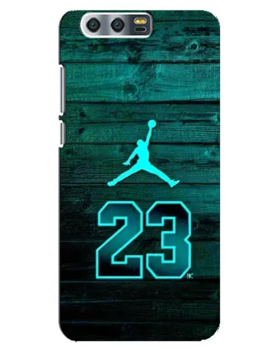 Чехол для Huawei Honor 9 (Glory 9, STF) с картинкой «Jordan Cyan 23»