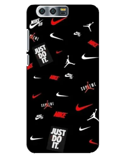 Чехол для Huawei Honor 9 (Glory 9, STF) с картинкой «Nike Mix Pattern»
