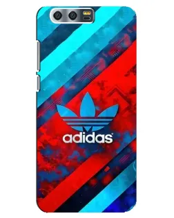 Чехол для Huawei Honor 9 (Glory 9, STF) с картинкой «Абстракция Adidas»