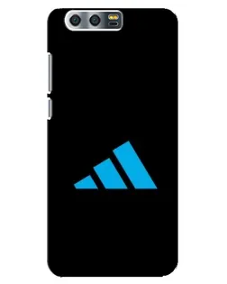 Чехол для Huawei Honor 9 (Glory 9, STF) с картинкой «Adidas Cyan Logo»