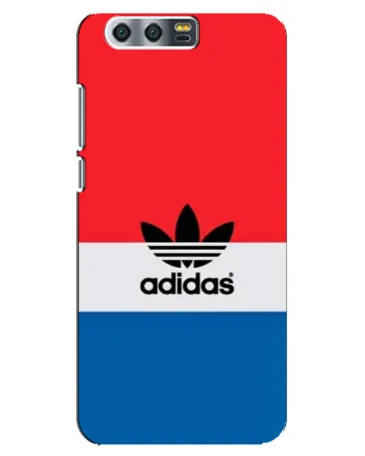 Чехол для Huawei Honor 9 (Glory 9, STF) с картинкой «Ретро блоки Adidas»