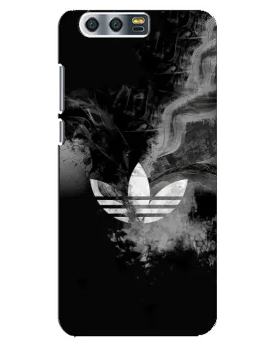 Чехол для Huawei Honor 9 (Glory 9, STF) с картинкой «Абстрактный дым Adidas»