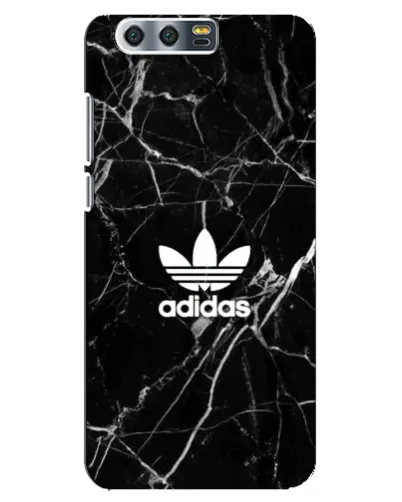 Чехол для Huawei Honor 9 (Glory 9, STF) с картинкой «Белый мрамор Adidas»