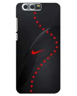 Чехол для Huawei Honor 9 (Glory 9, STF) с картинкой «Абстрактный дизайн Nike»