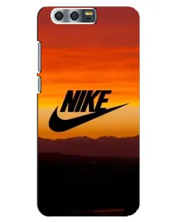 Чехол для Huawei Honor 9 (Glory 9, STF) с картинкой «Nike — вечерний горизонт»