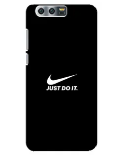 Чехол для Huawei Honor 9 (Glory 9, STF) с картинкой «Минимализм от Nike»