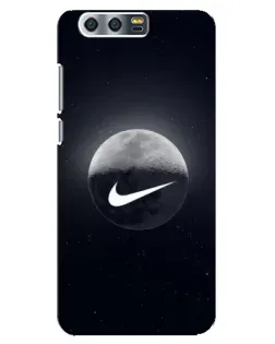 Чехол для Huawei Honor 9 (Glory 9, STF) с картинкой «Nike в стиле граффити»