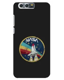 Чехол для Huawei Honor 9 (Glory 9, STF) с картинкой «NASA — эмблема миссии»