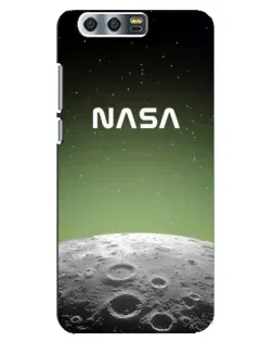 Чехол для Huawei Honor 9 (Glory 9, STF) с картинкой «NASA — лунный градиент»