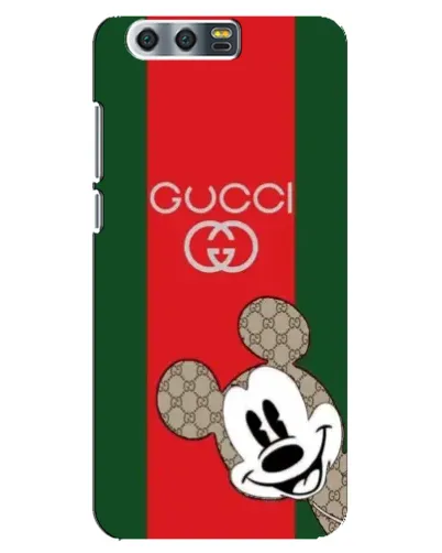 Чехол для Huawei Honor 9 (Glory 9, STF) с картинкой «Gucci — полосы и Микки» Чехол для Huawei Honor 9 (Glory 9, STF) с картинкой «Gucci — полосы и Микки»