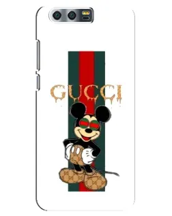 Чехол для Huawei Honor 9 (Glory 9, STF) с картинкой «Микки Маус Gucci — полосы» Чехол для Huawei Honor 9 (Glory 9, STF) с картинкой «Микки Маус Gucci — полосы»
