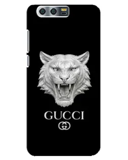 Чехол для Huawei Honor 9 (Glory 9, STF) с картинкой «Gucci — серебряный лев» Чехол для Huawei Honor 9 (Glory 9, STF) с картинкой «Gucci — серебряный лев»