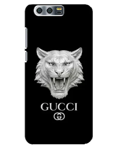 Чехол для Huawei Honor 9 (Glory 9, STF) с картинкой «Gucci — серебряный лев» Чехол для Huawei Honor 9 (Glory 9, STF) с картинкой «Gucci — серебряный лев»