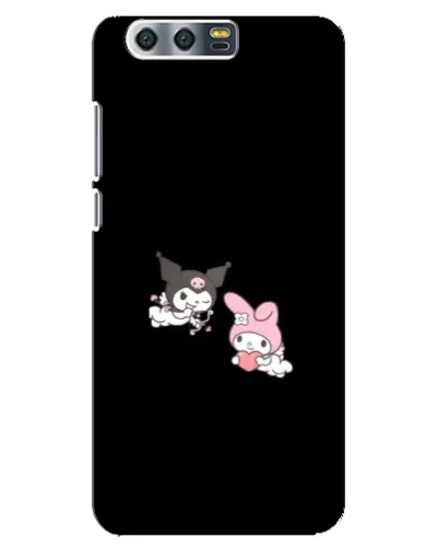 Чехол для Huawei Honor 9 (Glory 9, STF) с картинкой «My Melody и Kuromi»