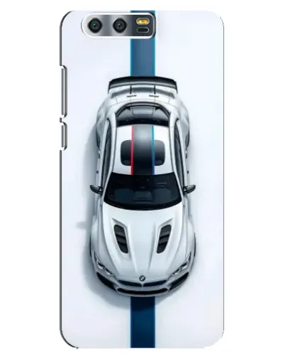 Чехол для Huawei Honor 9 (Glory 9, STF) с картинкой «Вид сверху — BMW M»