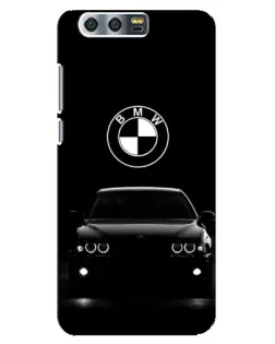 Чехол для Huawei Honor 9 (Glory 9, STF) с картинкой «BMW — взгляд из темноты»