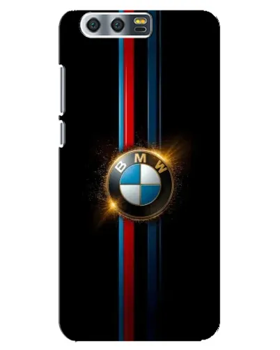 Чехол для Huawei Honor 9 (Glory 9, STF) с картинкой «BMW M-Power неон»