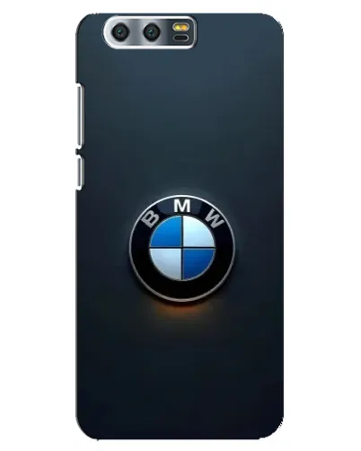 Чехол для Huawei Honor 9 (Glory 9, STF) с картинкой «Логотип BMW — минимализм»