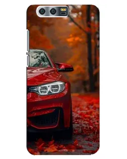 Чехол для Huawei Honor 9 (Glory 9, STF) с картинкой «Осенняя BMW M4»