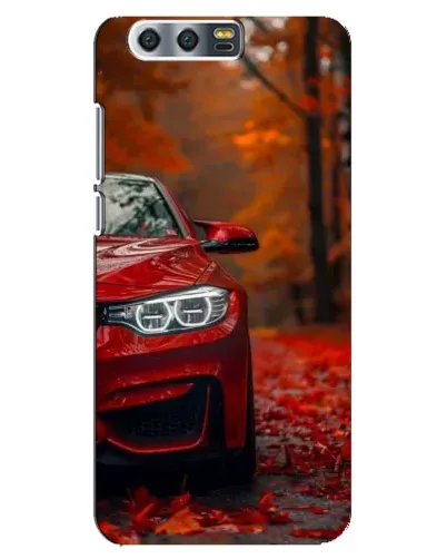 Чехол для Huawei Honor 9 (Glory 9, STF) с картинкой «Осенняя BMW M4»