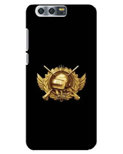 Чехол для Huawei Honor 9 (Glory 9, STF) с картинкой «PUBG — оранжевый градиент»