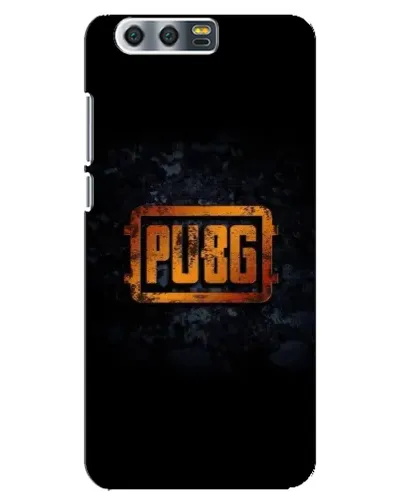 Чехол для Huawei Honor 9 (Glory 9, STF) с картинкой «PUBG — золотой логотип»